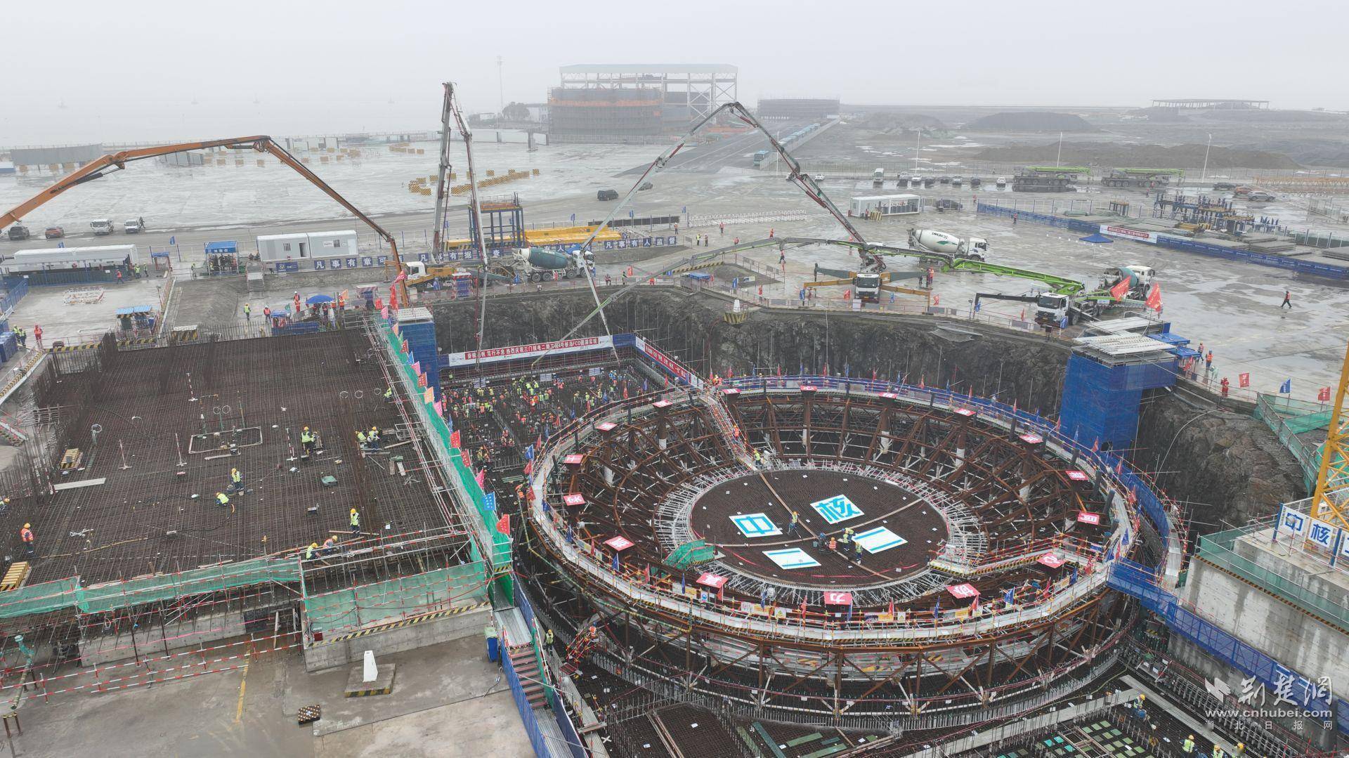 中国核电：福建漳州核电站4号机组将浇筑核岛第一罐混凝土