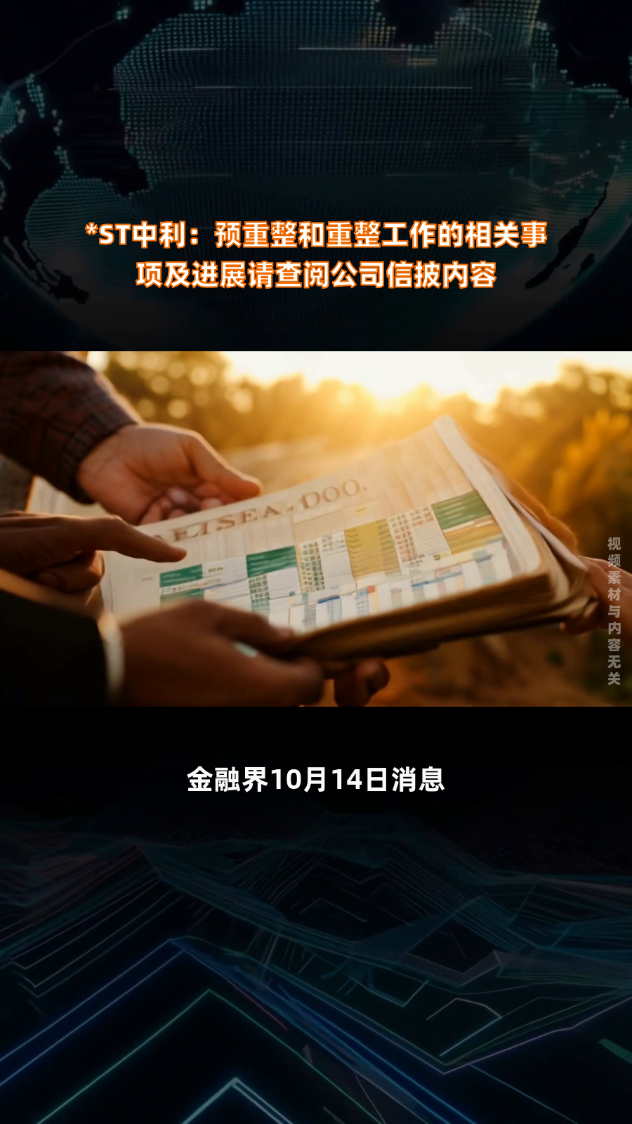 *ST中利:公司及子公司近日收到诉讼信息