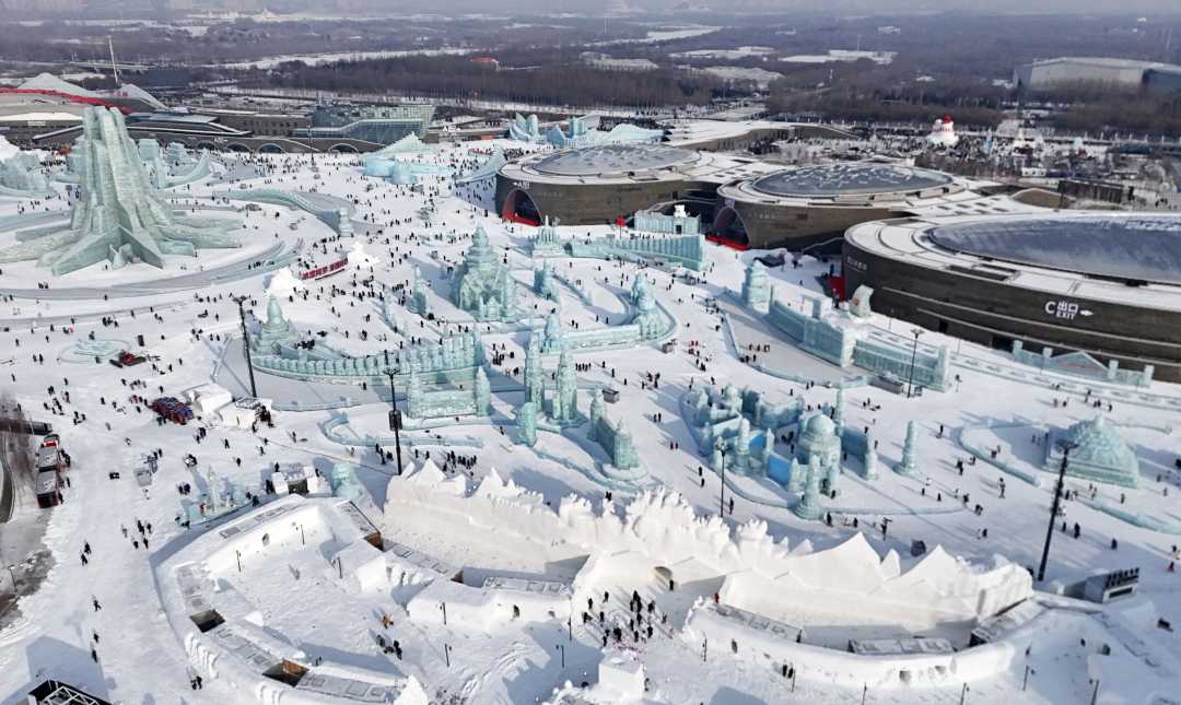 科技加持下的冰雪新体验——第26届哈尔滨冰雪大世界开园