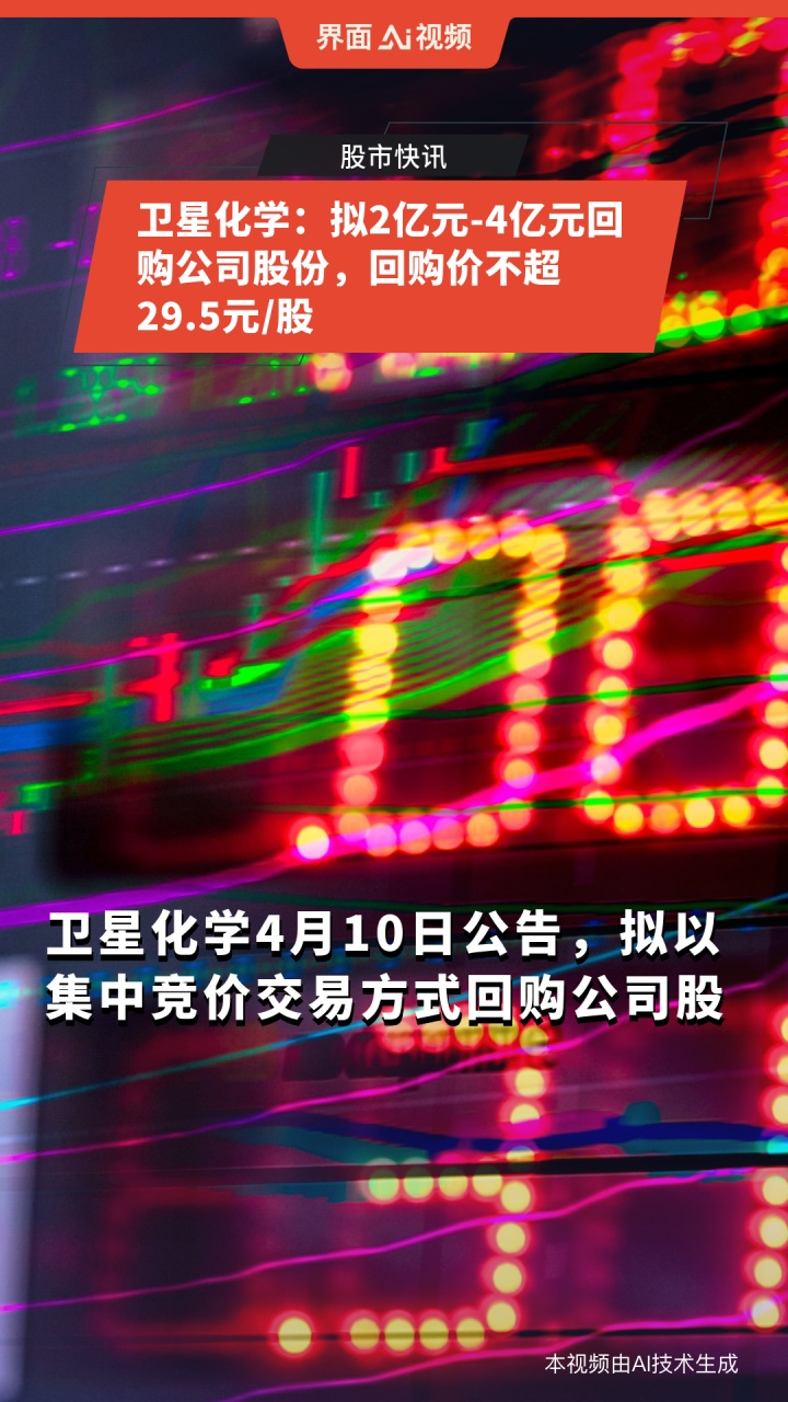 江瀚新材:拟以2亿元-4亿元回购公司股份