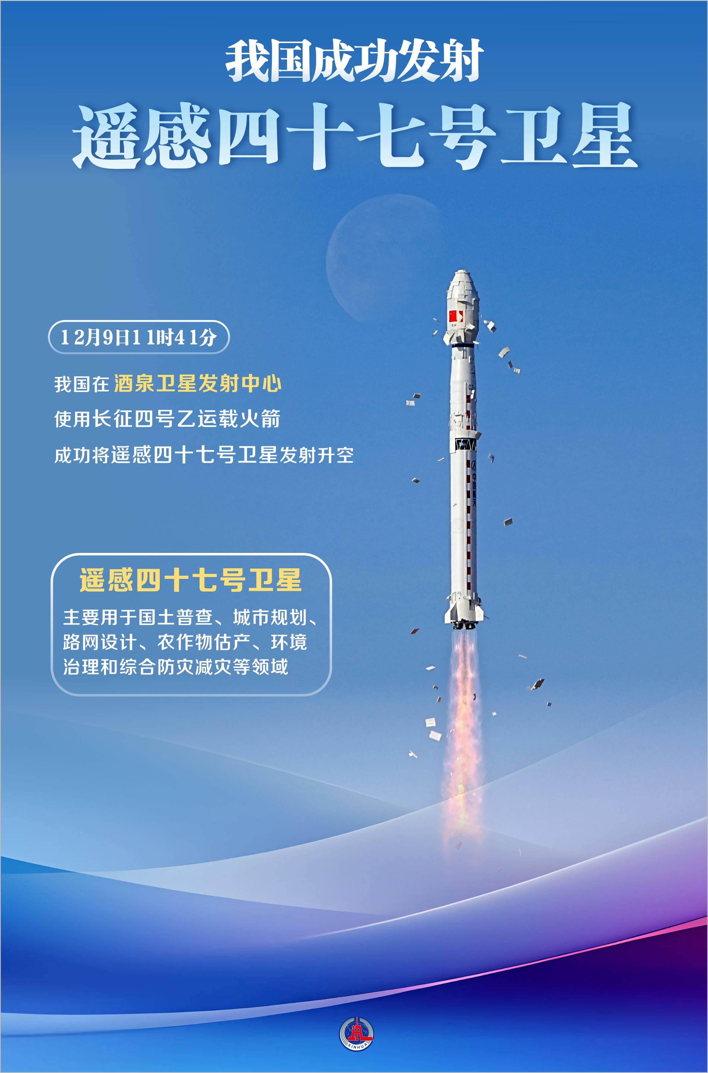 我国成功发射阿尔及利亚遥感三号卫星A星