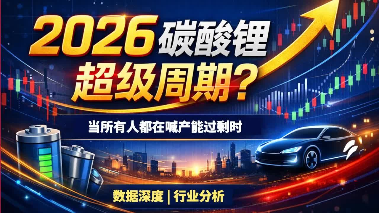 碳酸锂价格中枢调整 行业预期进入总量过剩结构优化新阶段