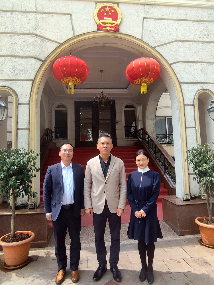 吕瑞浩公参出席非洲中国商会理事会会议