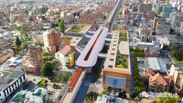 波哥大地铁一号线第九列车抵达哥伦比亚