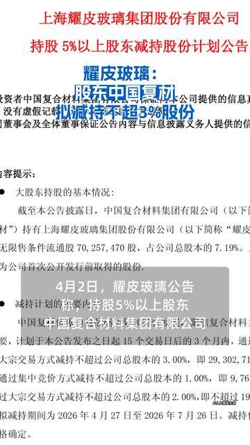 上海港湾:控股股东拟减持不超过3%公司股份